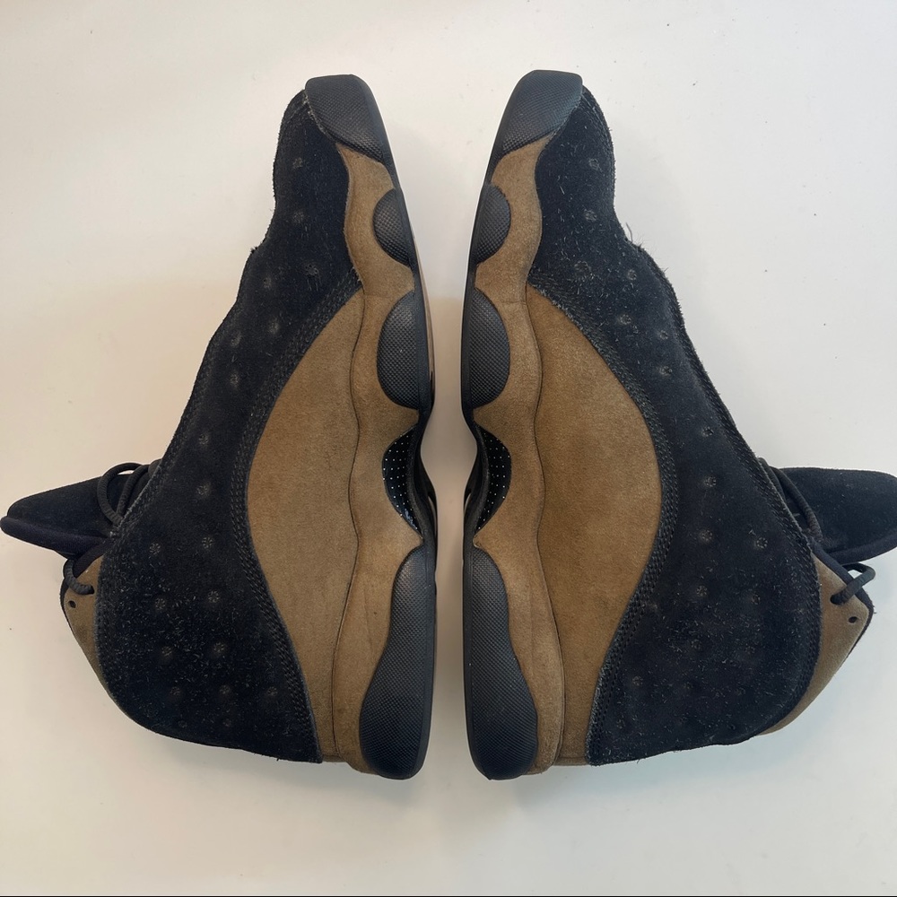 Nike Air Jordan 13 Retro Olive size 10 OG XIII 414571–006 Black Green - Picture 2 of 8